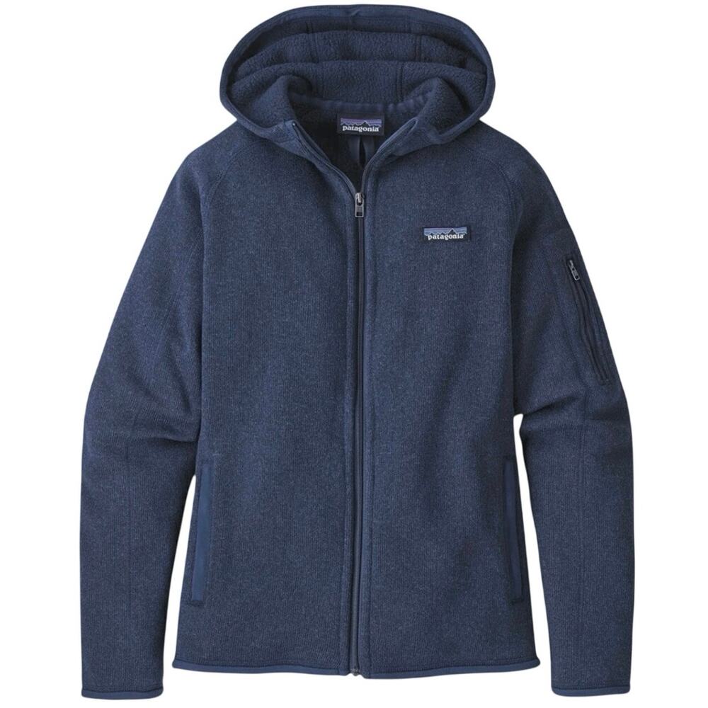 Patagonia size M Full Zip Hooded Better Sweater Jacket - Navy Blue